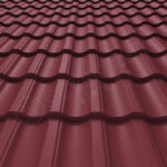 Металлочерепица Garda 0,5 Стальной бархат RAL3005 (винно-красный), м Металлочерепица Garda 0,5 Стальной бархат RAL3005 (винно-красный), м