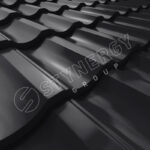 Профиль волнообразный Garda 0,45 ПЭ RAL9005 (глубокий черный), м Профиль волнообразный Garda 0,45 ПЭ RAL9005 (глубокий черный), м