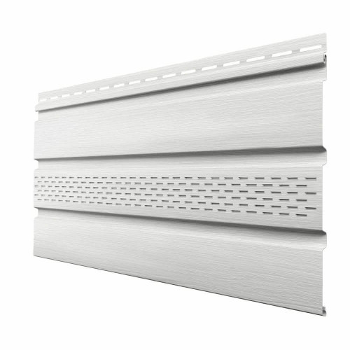 Софит ПВХ с перфорацией по центру Технониколь Жасмин 3м, шт Софит ПВХ с перфорацией по центру Технониколь Жасмин 3м, шт