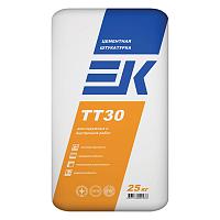 Штукатурка "ЕК" TТ30 цементная серая 25кг, шт Штукатурка "ЕК" TТ30 цементная серая 25кг, шт