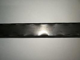 Кованый элемент Труба проф. 25х25х3м промятая Кованый элемент Труба проф. 25х25х3м промятая