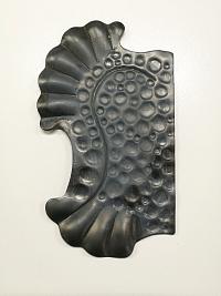 Кованый элемент Накладка 270х160х3мм Левая Кованый элемент Накладка 270х160х3мм Левая