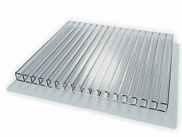 Поликарбонат сотовый 4мм Прозрачный , м2 Поликарбонат сотовый 4мм Прозрачный , м2