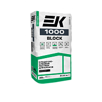 Клей "ЕК" 1000 BLOCK для плитки и г/с блоков 25кг, шт Клей "ЕК" 1000 BLOCK для плитки и г/с блоков 25кг, шт