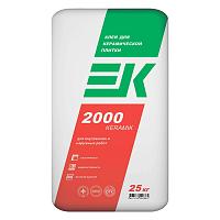 Клей "ЕК" 2000 плиточный 25кг, шт Клей "ЕК" 2000 плиточный 25кг, шт